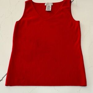 White Stag Vivid Red Tank Top Small
